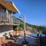 Panoramic Sea View Cosy Sicilian House With Garden