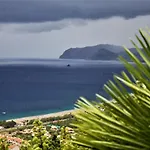 샬레 Panoramic Sea View Cosy Sicilian House With Garden