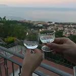 Panoramic Sea View Cosy Sicilian House With Garden 샬레 *