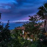 샬레 Panoramic Sea View Cosy Sicilian House With Garden