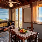 샬레 Panoramic Sea View Cosy Sicilian House With Garden *